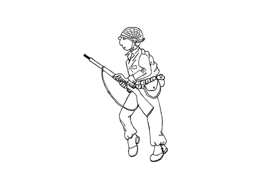 soldat Coloriage soldat