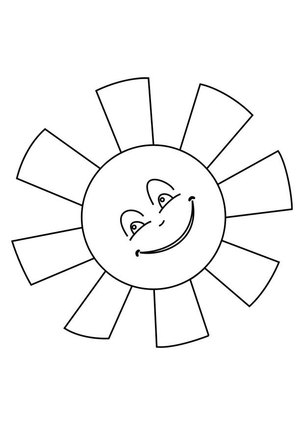 soleil Coloriage soleil