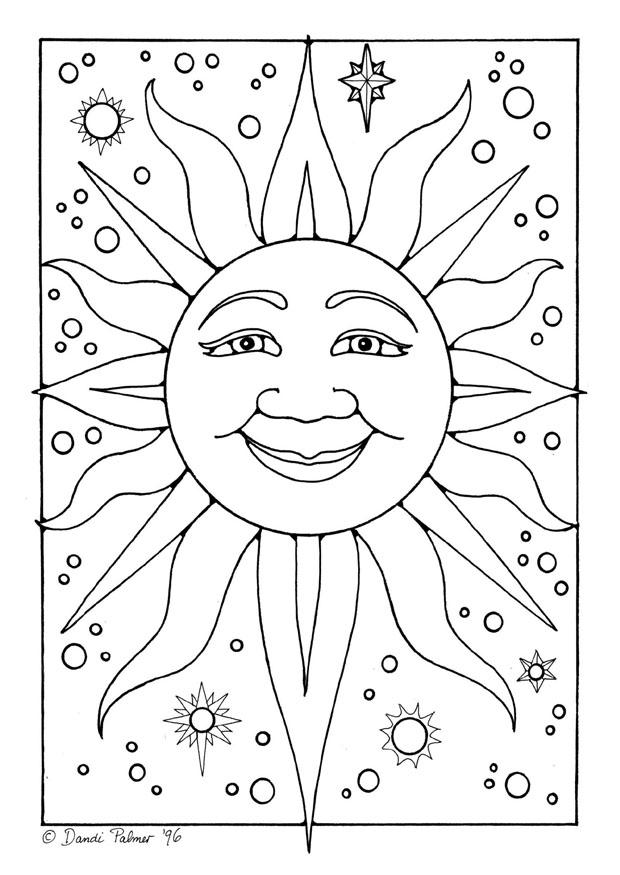 soleil Coloriage soleil