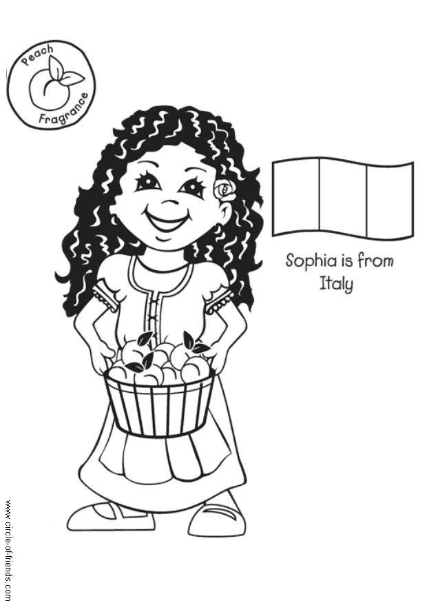 sophia Coloriage sophia