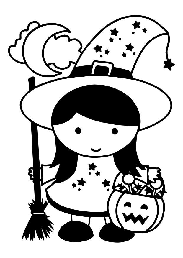 sorciA¨re Coloriage sorciA¨re