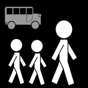sortie scolaire - bus Coloriage sortie scolaire - bus