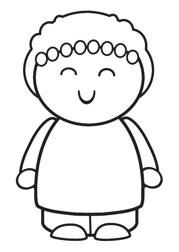sourire Coloriage sourire