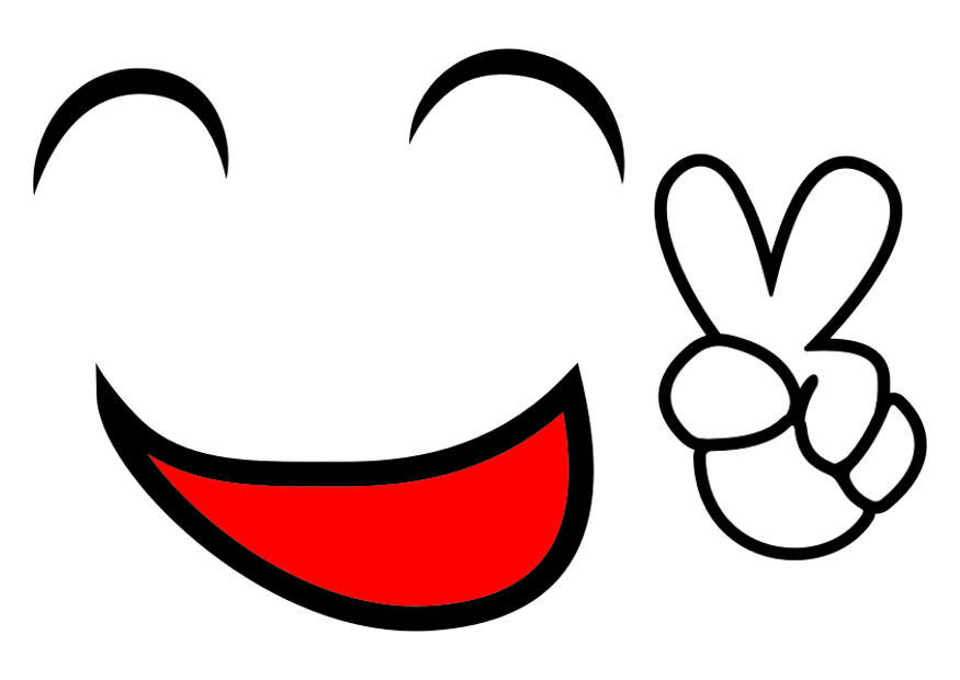 sourire de paix Image sourire de paix