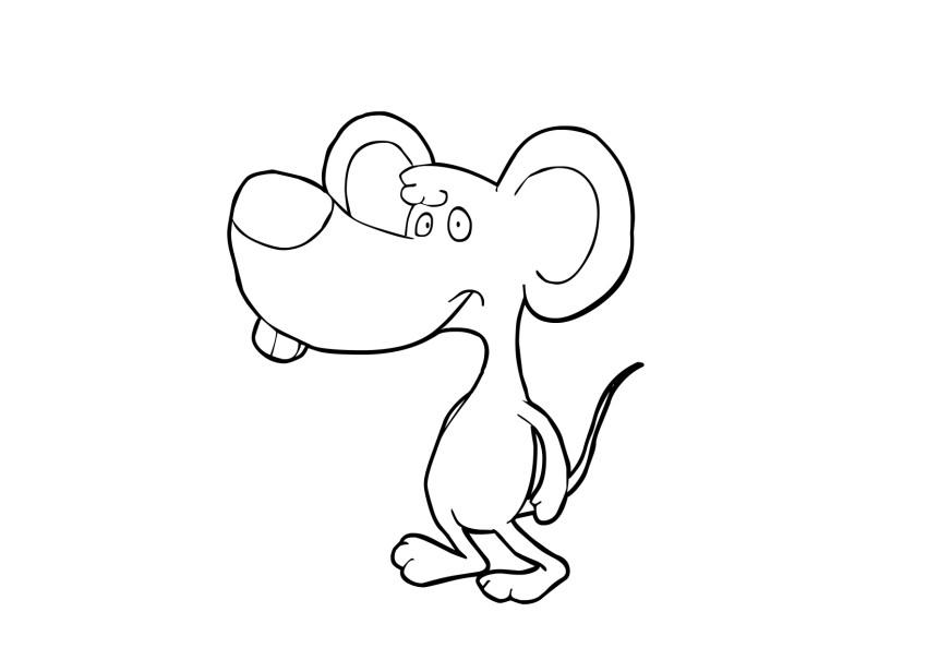 souris Coloriage souris