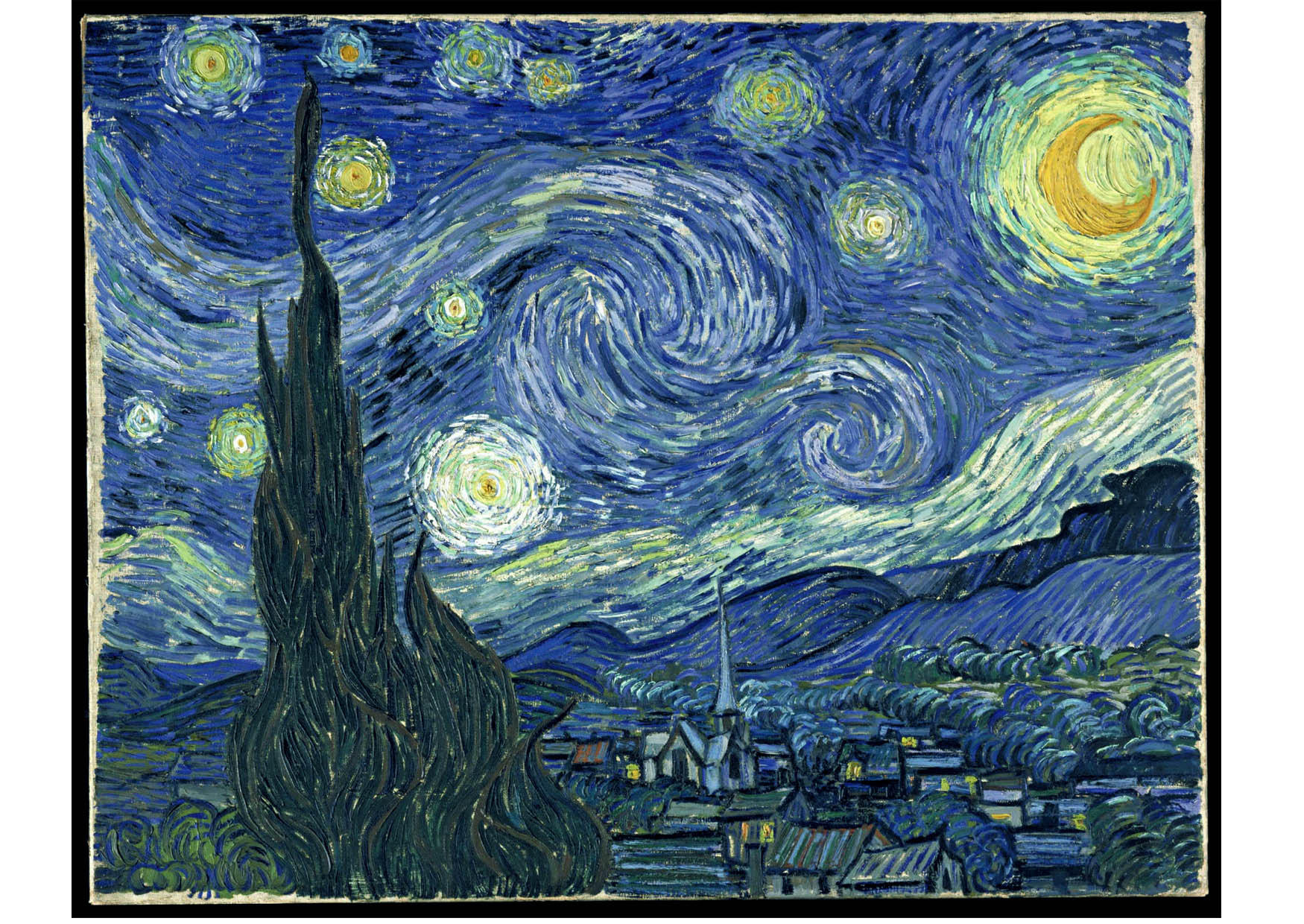 starry night - vincent van gogh Image starry night - vincent van gogh