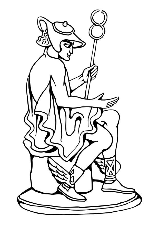 statue Coloriage statue