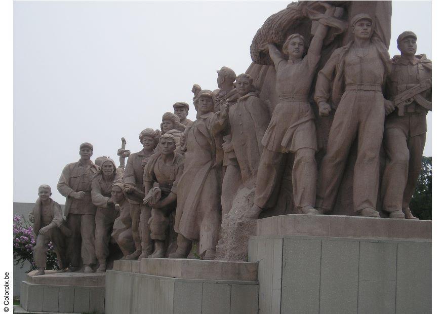 statues place de tiananmen Photo statues place de tiananmen