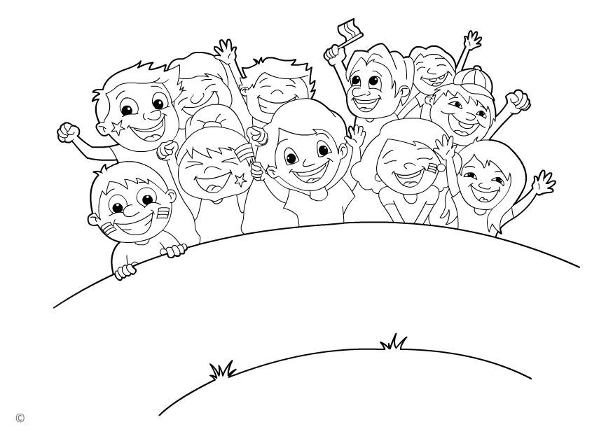 supporters Coloriage supporters