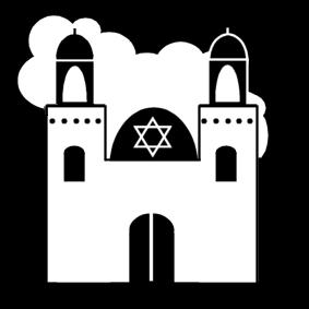 synagogue Coloriage synagogue