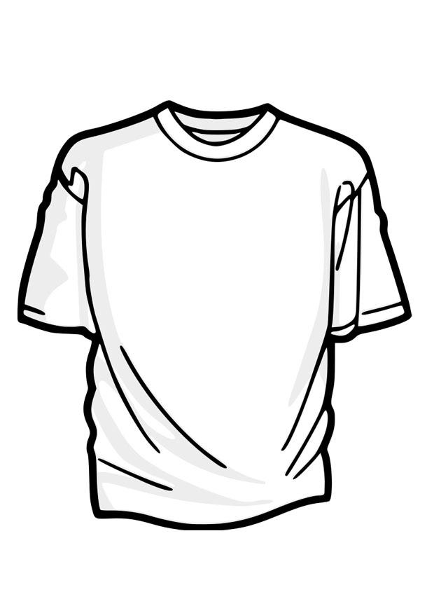 t-shirt Coloriage t-shirt