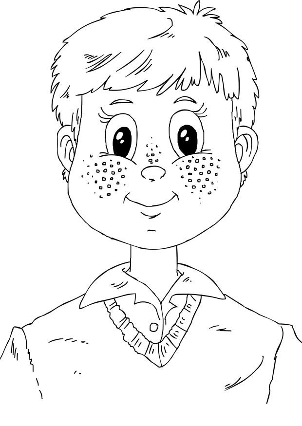 taches de rousseur Coloriage taches de rousseur
