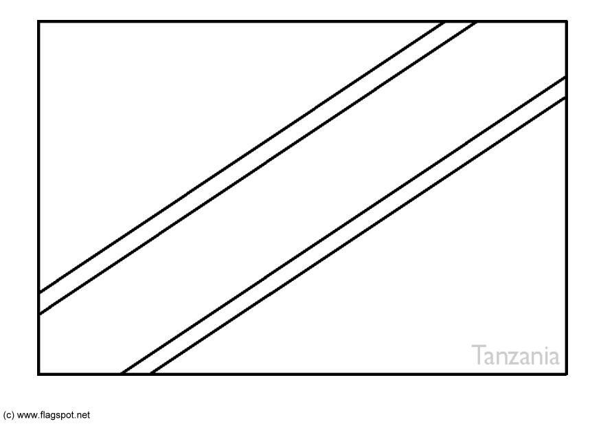 tanzanie Coloriage tanzanie