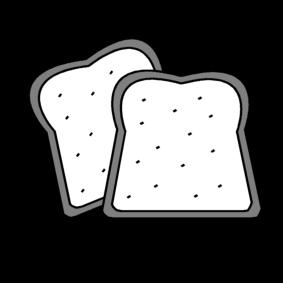 tartines Coloriage tartines