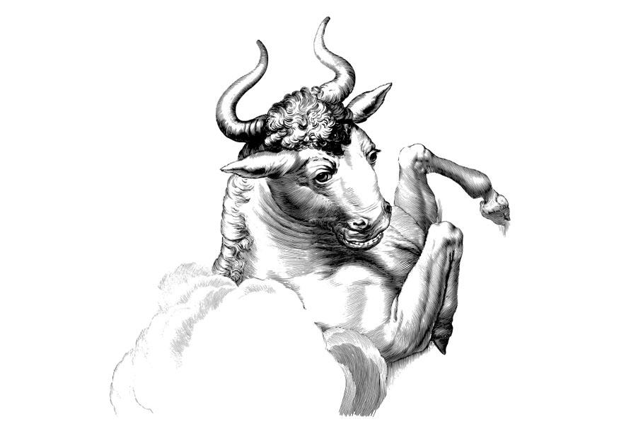 taureau Coloriage taureau