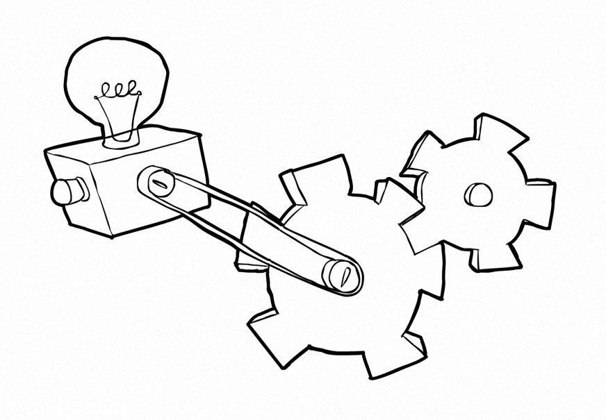technologie Coloriage technologie