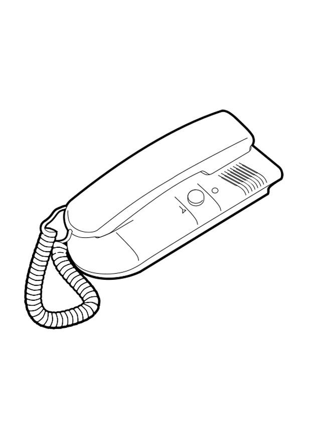 tA©lA©phone Coloriage tA©lA©phone