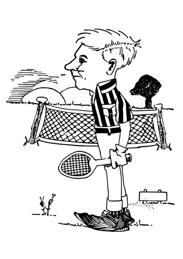 tennis Coloriage tennis