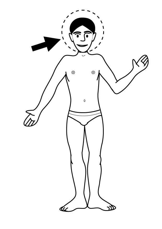 tAªte Coloriage tAªte