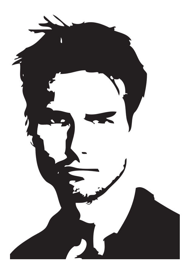 tom cruise Coloriage tom cruise