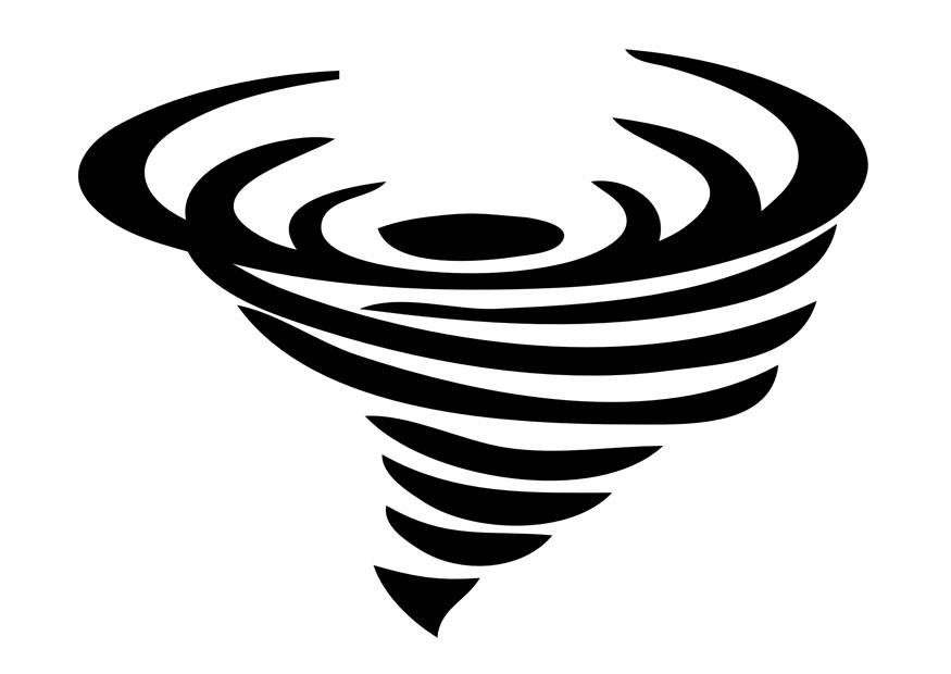tornade Coloriage tornade