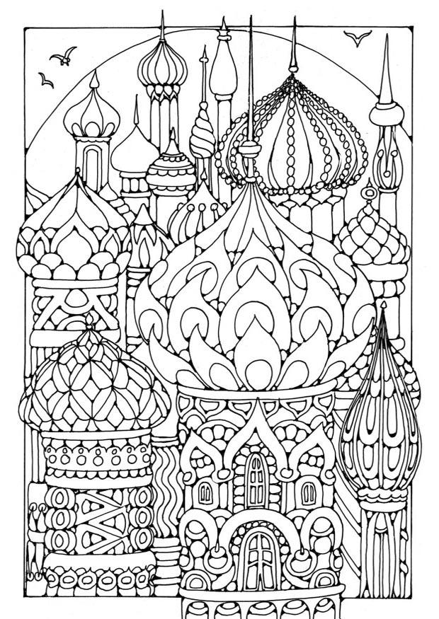 Coloriage tours
