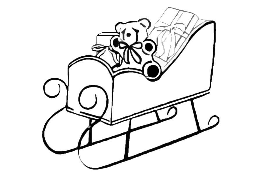 traA®neau Coloriage traA®neau