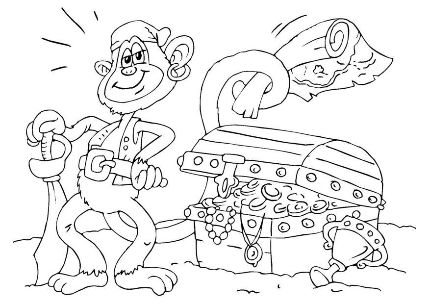 trA©sor Coloriage trA©sor