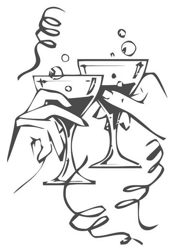 trinquer Coloriage trinquer