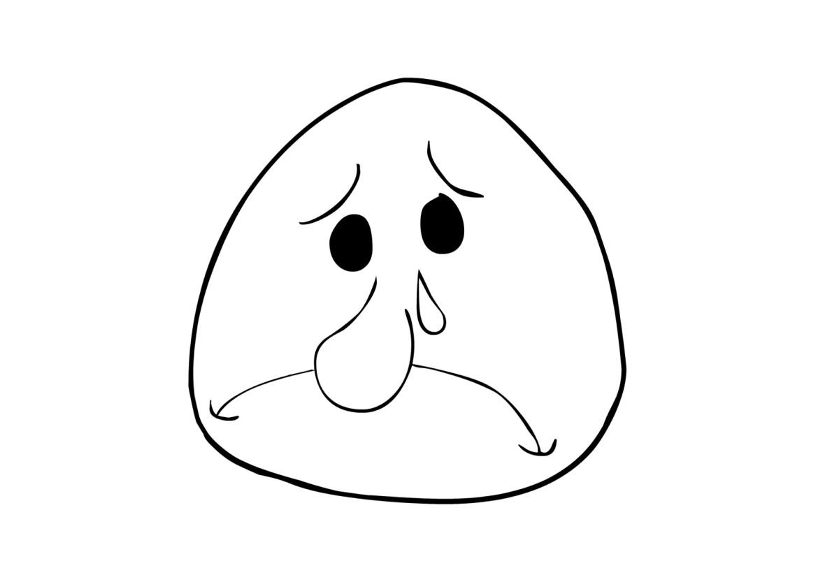 triste Coloriage triste