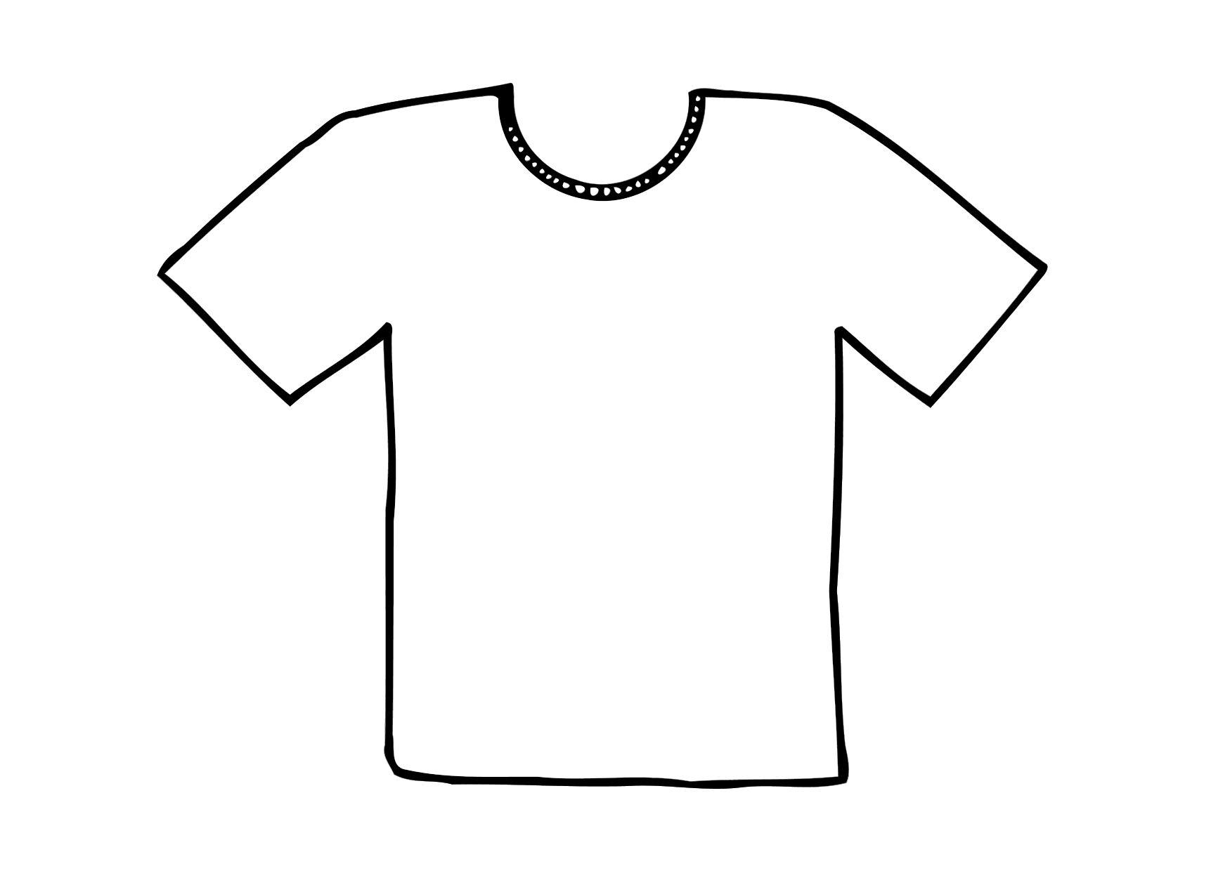 t-shirt Coloriage t-shirt