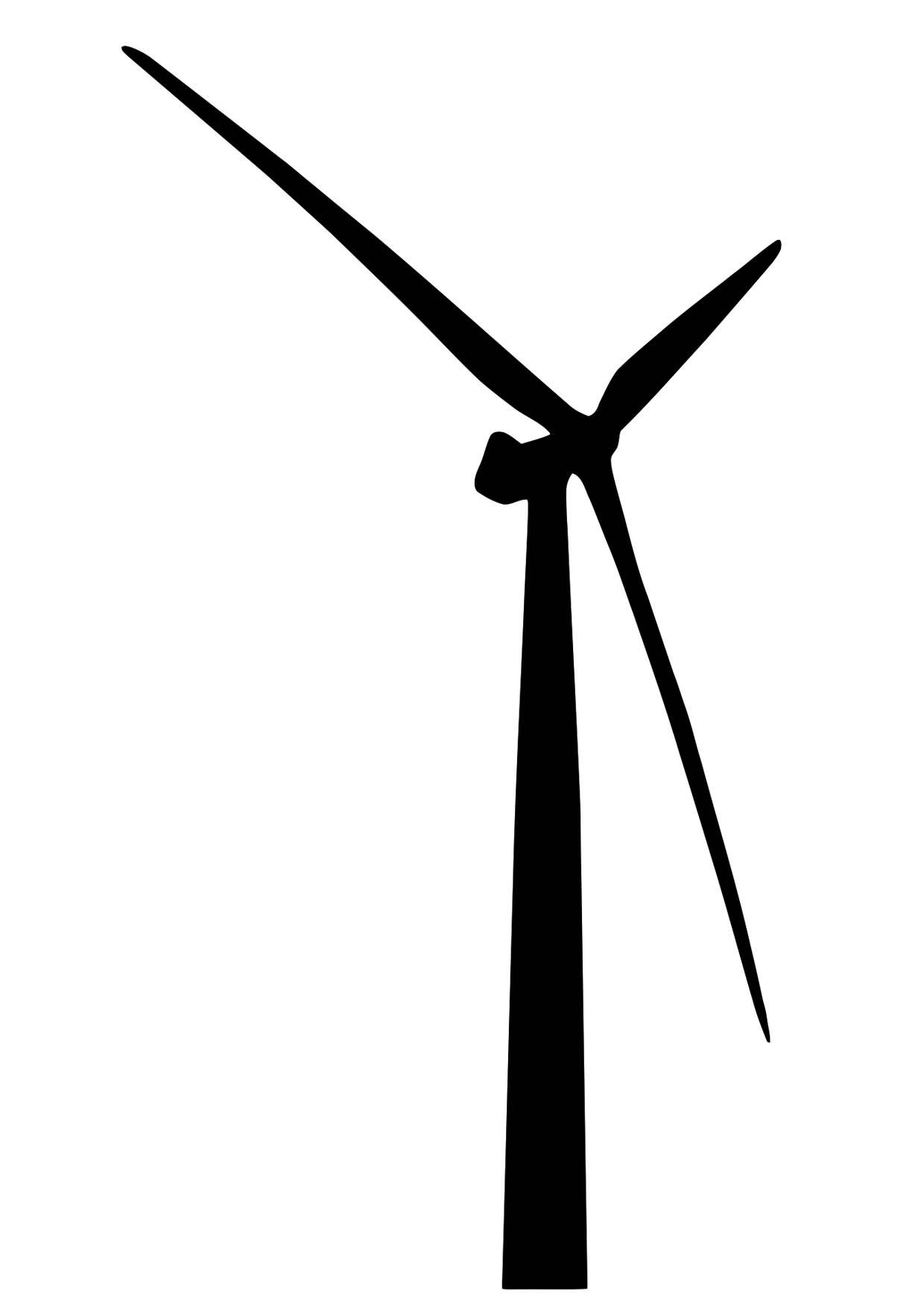 turbine A©olienne Coloriage turbine A©olienne