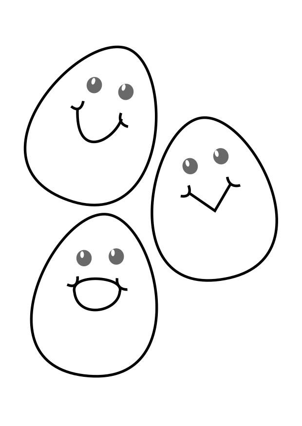 A“ufs de pA¢ques Coloriage A“ufs de pA¢ques