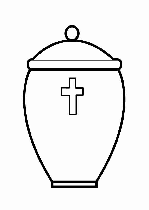 urne Coloriage urne