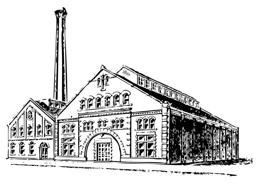 usine Coloriage usine
