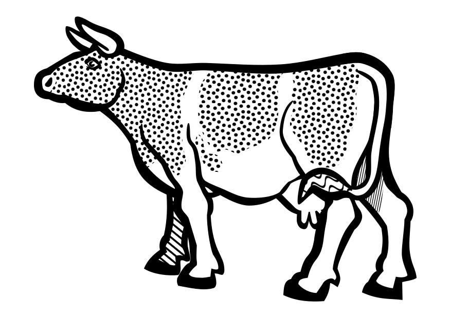 vache Coloriage vache
