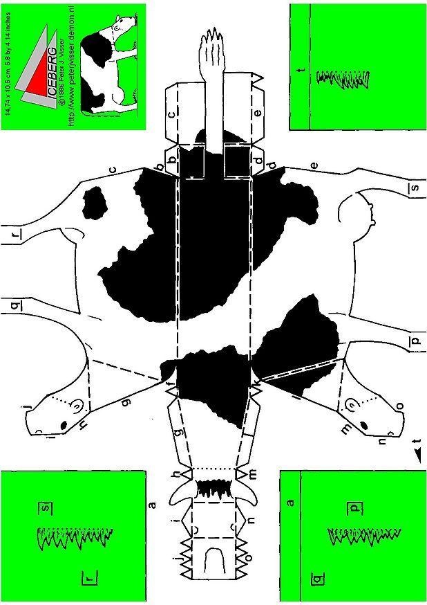 vache Bricolage vache