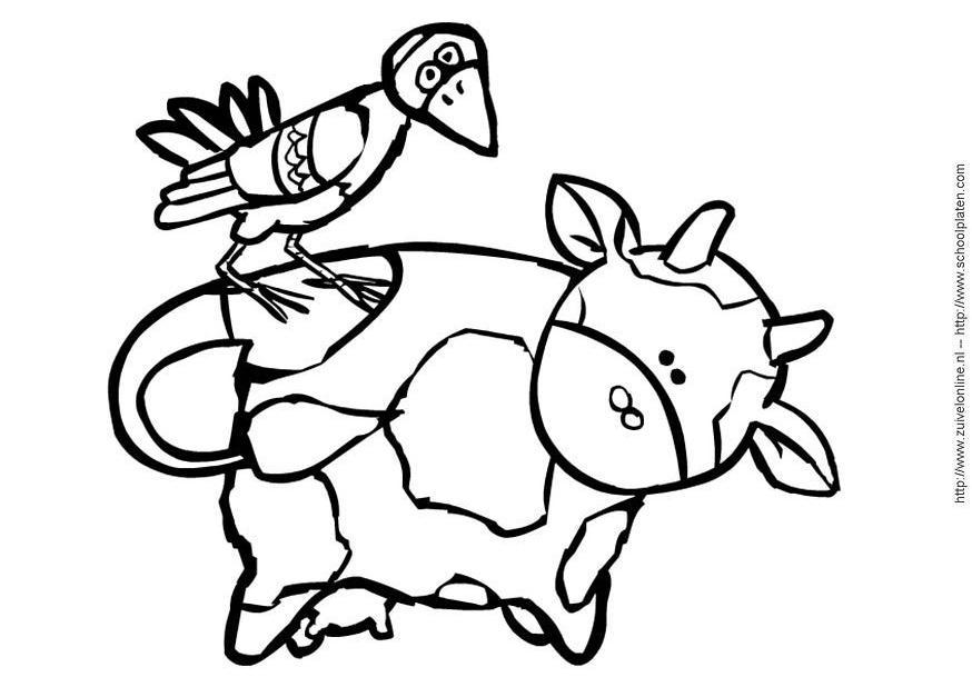 vache Coloriage vache