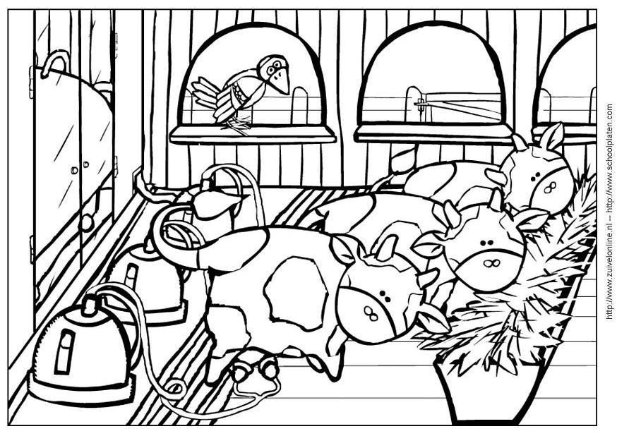 vache Coloriage vache