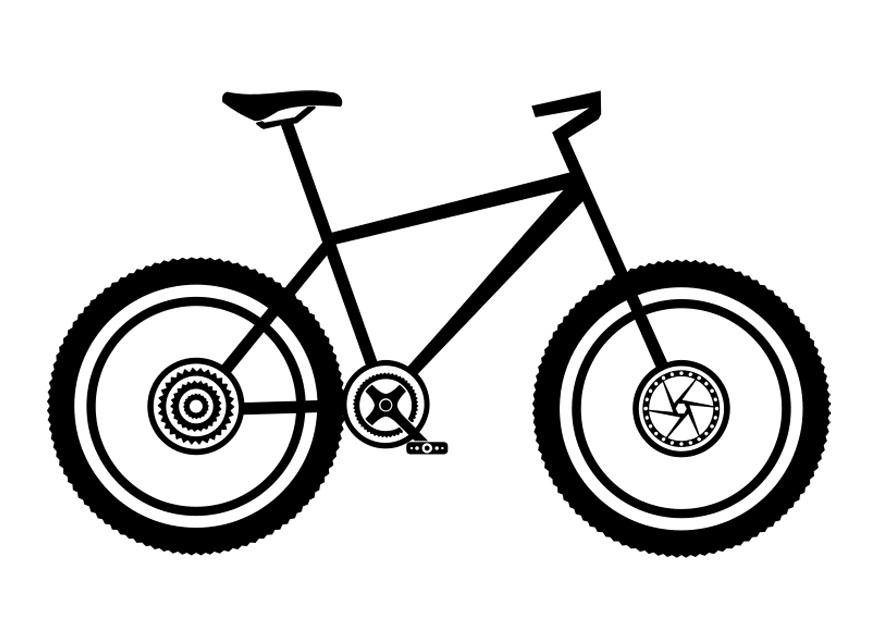 vA©lo tout terrain Coloriage vA©lo tout terrain