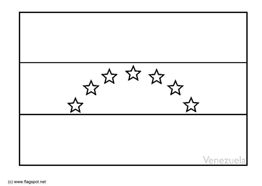 venezuela Coloriage venezuela