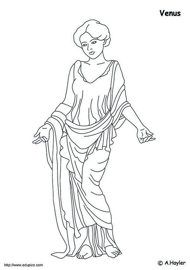 vA©nus Coloriage vA©nus