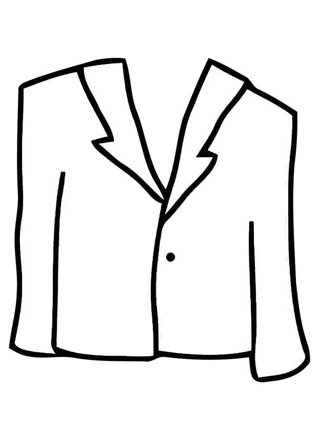 veston Coloriage veston