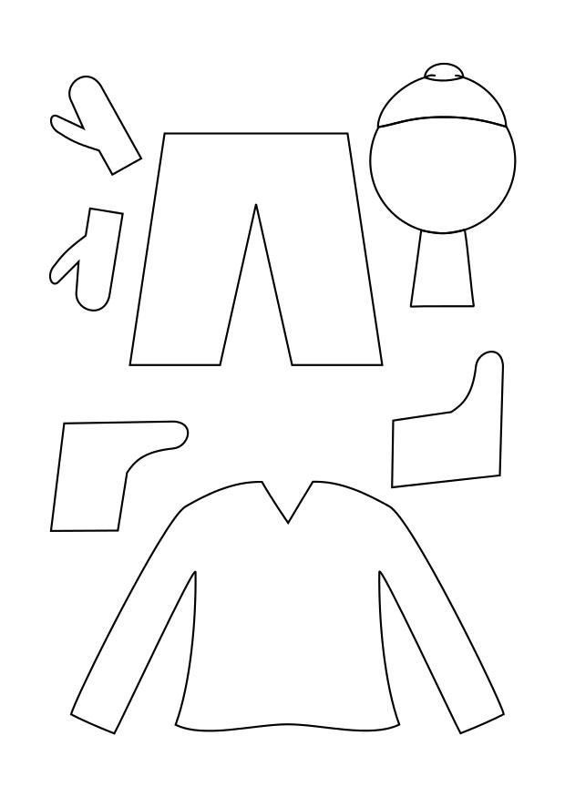 vAªtements dhiver Coloriage vAªtements dhiver