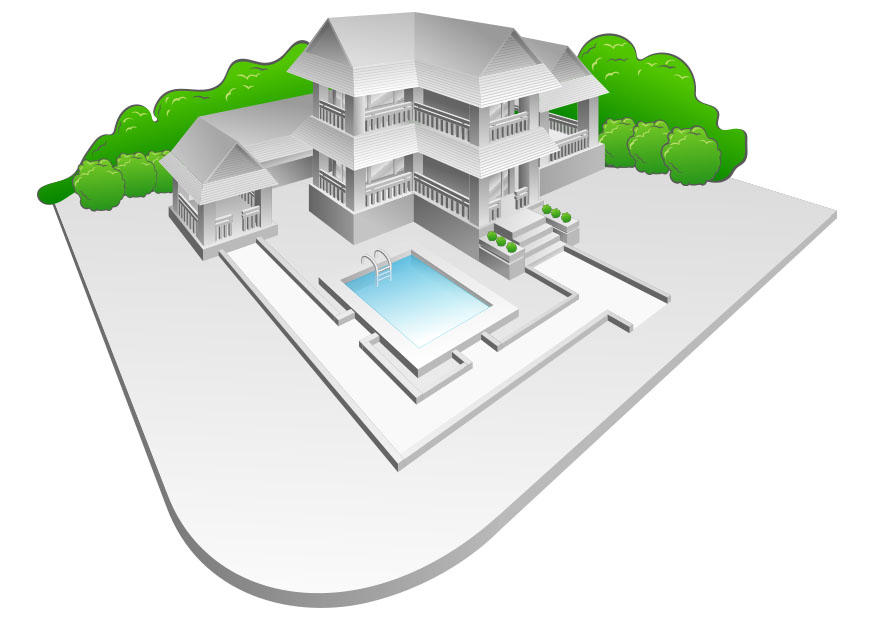 villa avec piscine Image villa avec piscine