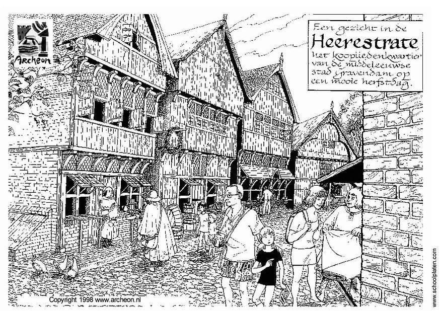 ville Coloriage ville