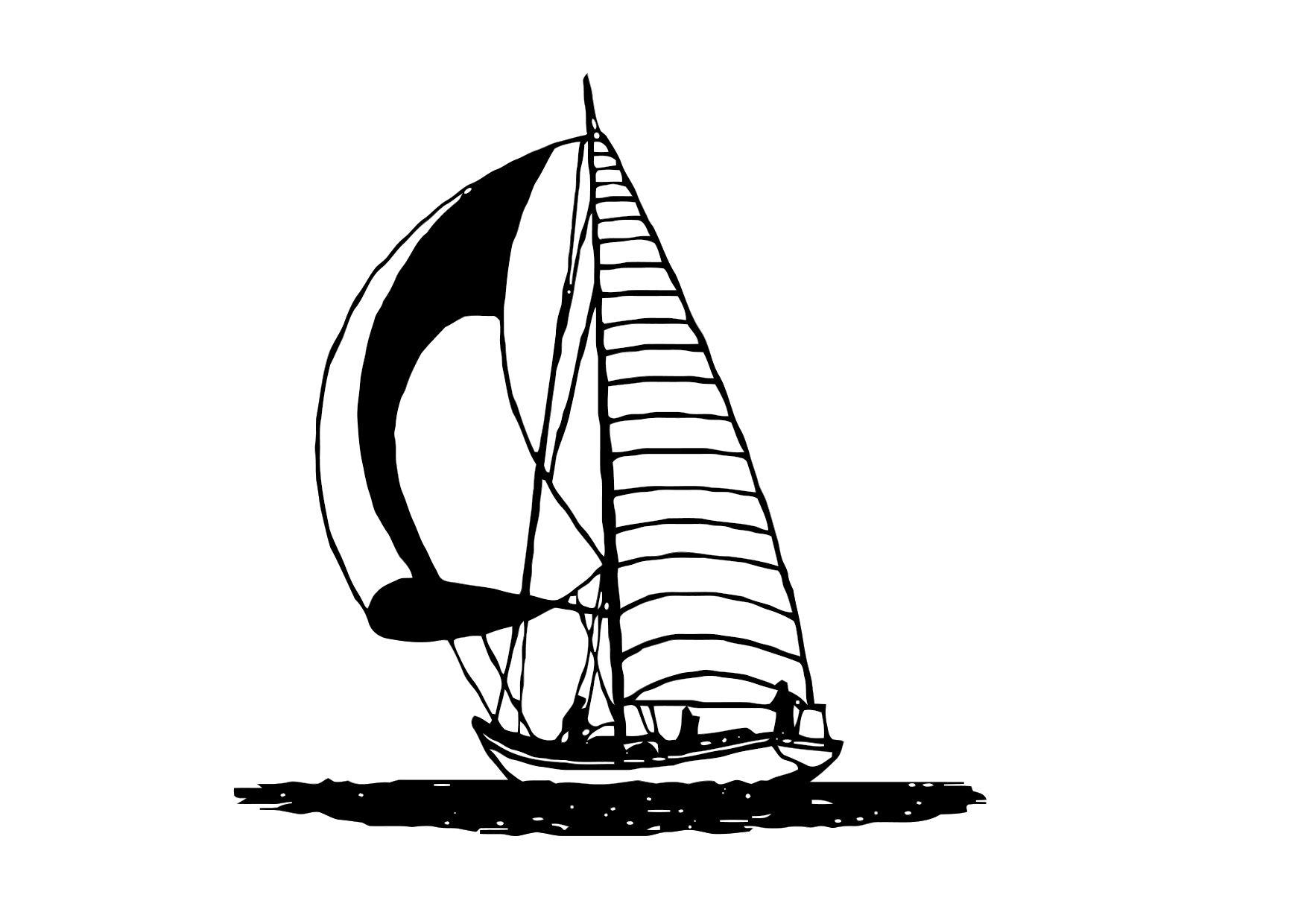 voilier Coloriage voilier