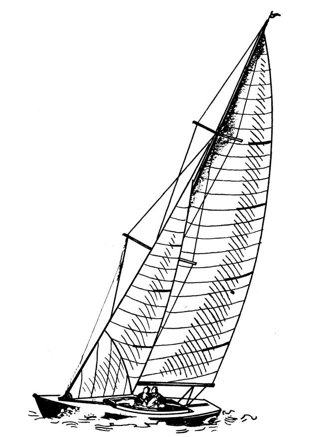 voilier Coloriage voilier