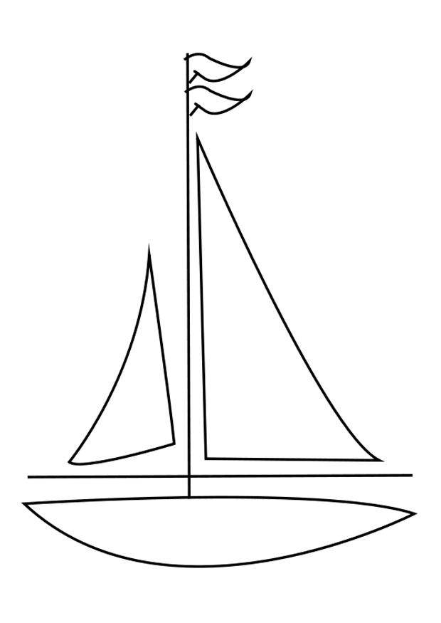 voilier Coloriage voilier