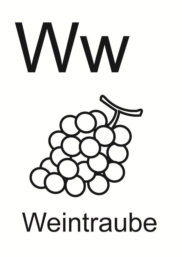 w Coloriage w